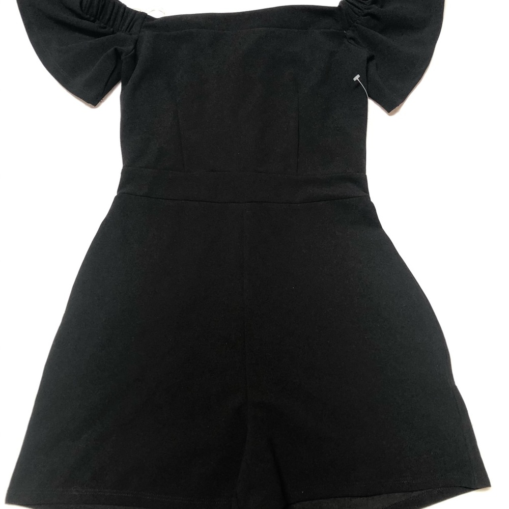 Black Shorts romper